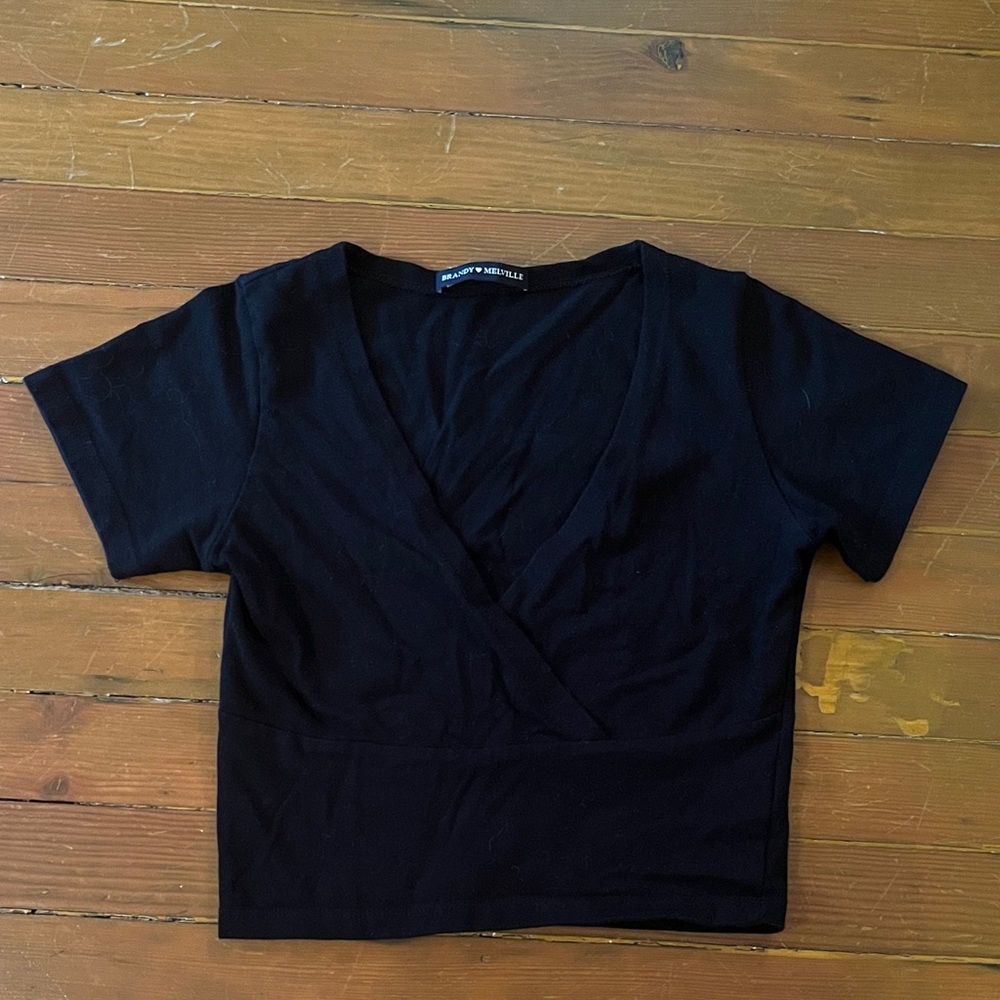 Brandy Melville V-Neck Tee